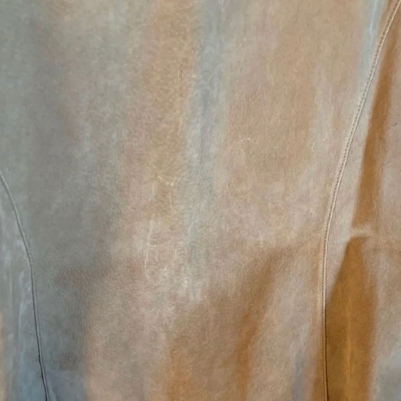 Tan Vintage Suede Jacket, S - Picture 7 of 8